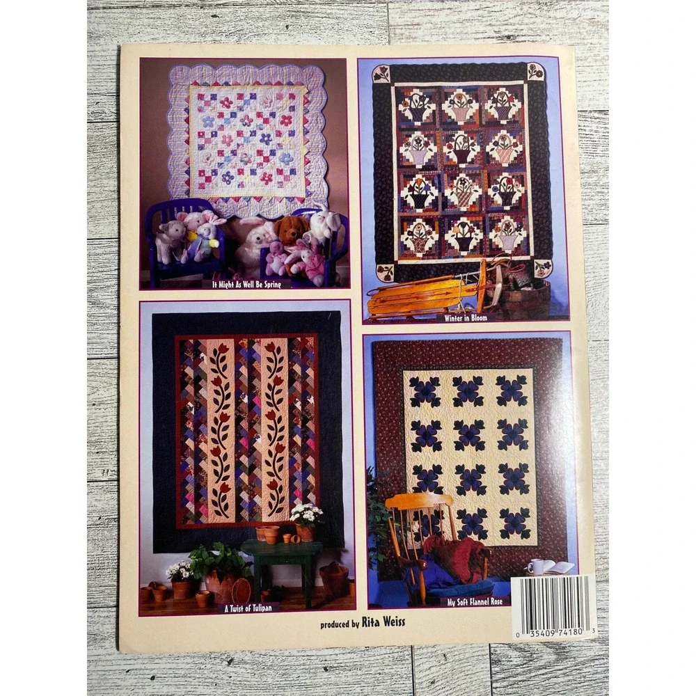 Learn To Make Quilts with Flannel Fabric Terry Johnson-Huhta 1999‎ Patterns 4180